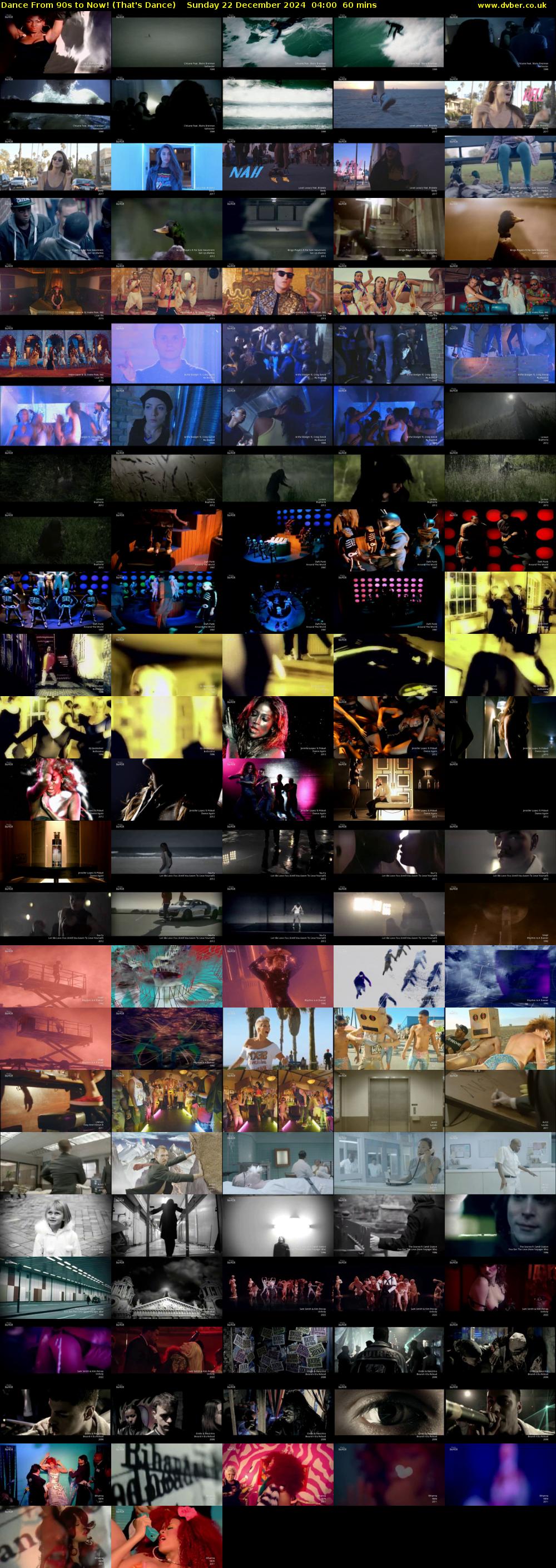 Dance From 90s to Now! (That's Dance) Sunday 22 December 2024 04:00 - 05:00