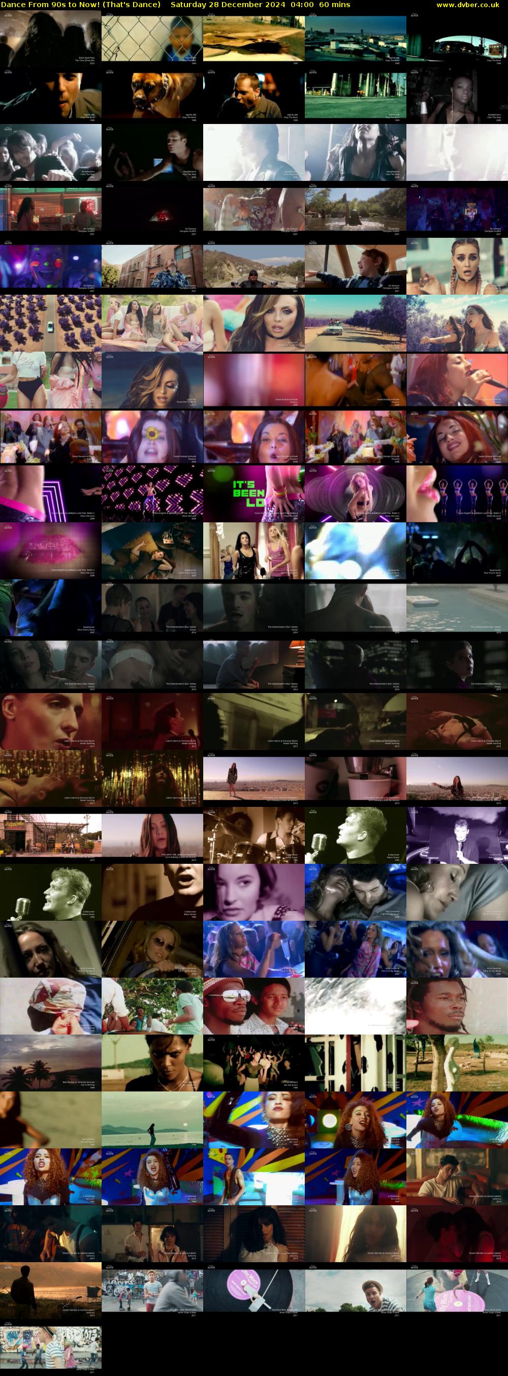 Dance From 90s to Now! (That's Dance) Saturday 28 December 2024 04:00 - 05:00