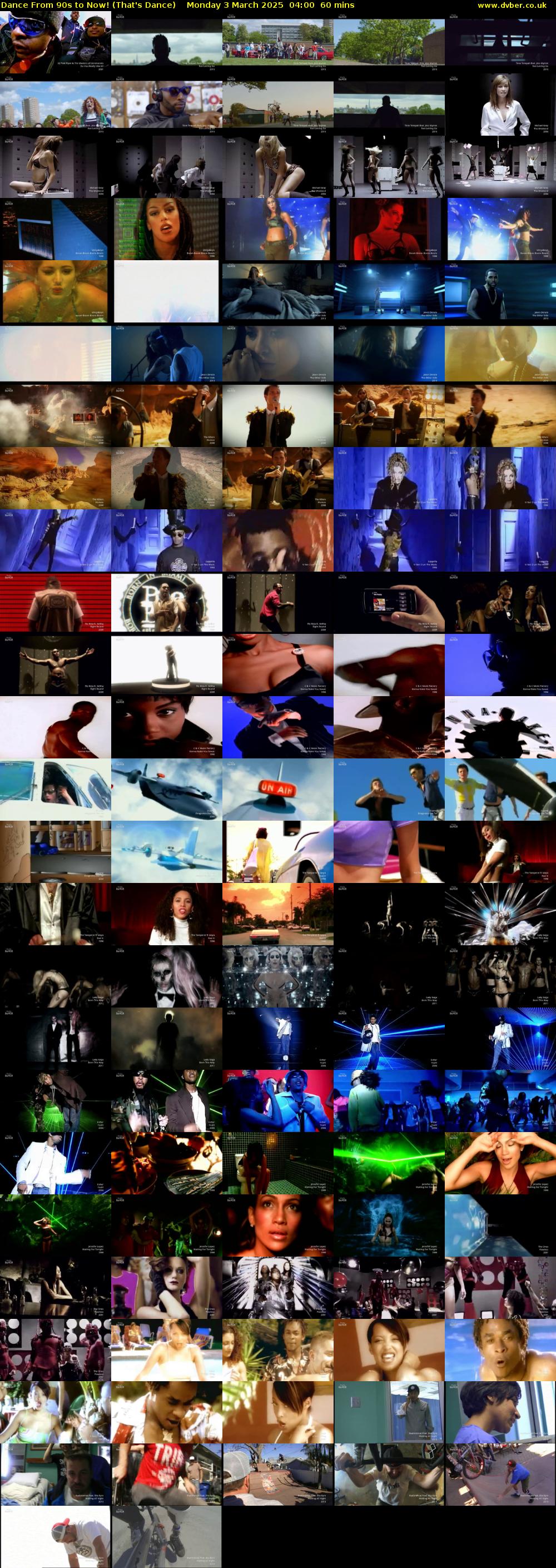Dance From 90s to Now! (That's Dance) Monday 3 March 2025 04:00 - 05:00