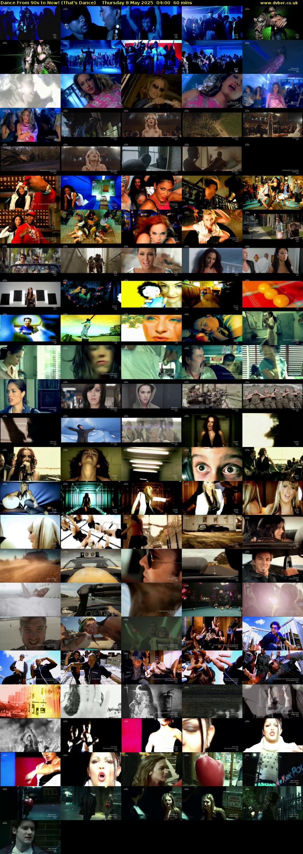 Dance From 90s to Now! (That's Dance) Thursday 8 May 2025 04:00 - 05:00