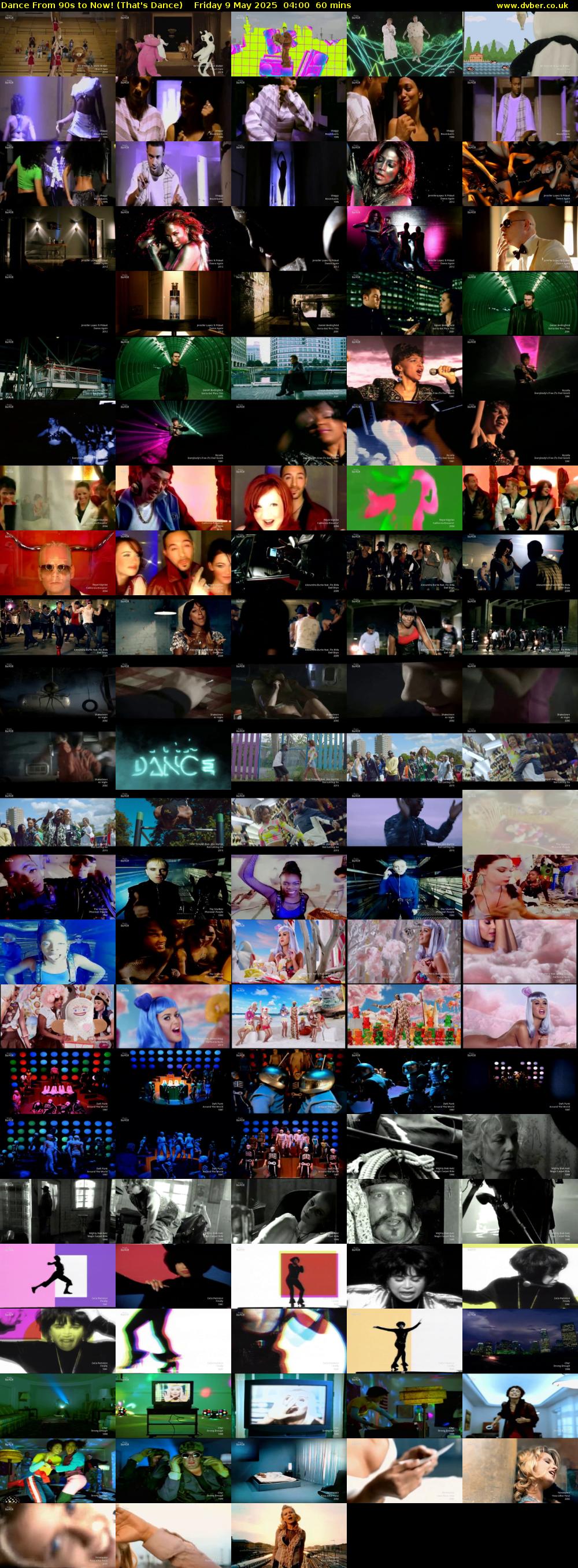 Dance From 90s to Now! (That's Dance) Friday 9 May 2025 04:00 - 05:00