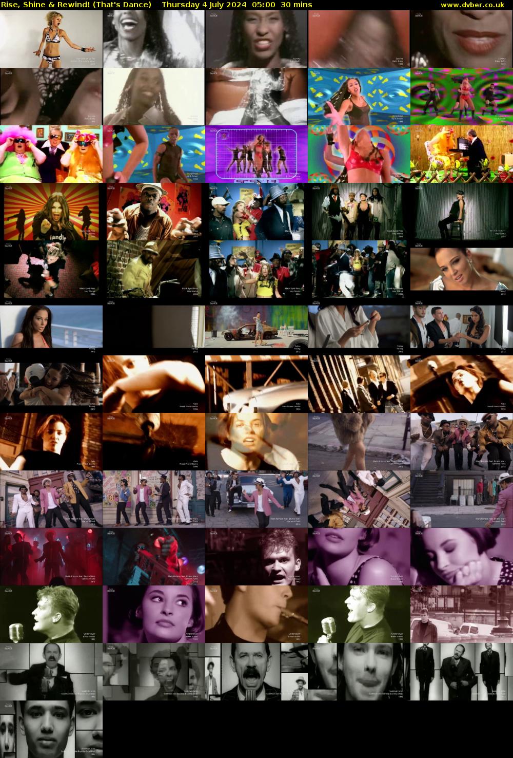 Rise, Shine & Rewind! (That's Dance) Thursday 4 July 2024 05:00 - 05:30