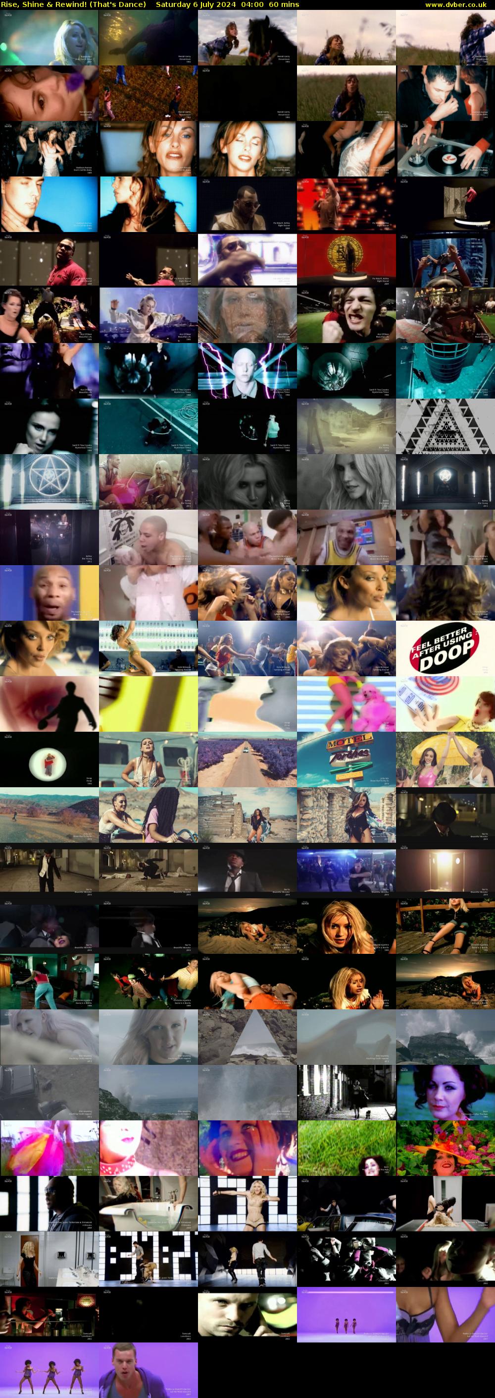 Rise, Shine & Rewind! (That's Dance) Saturday 6 July 2024 04:00 - 05:00