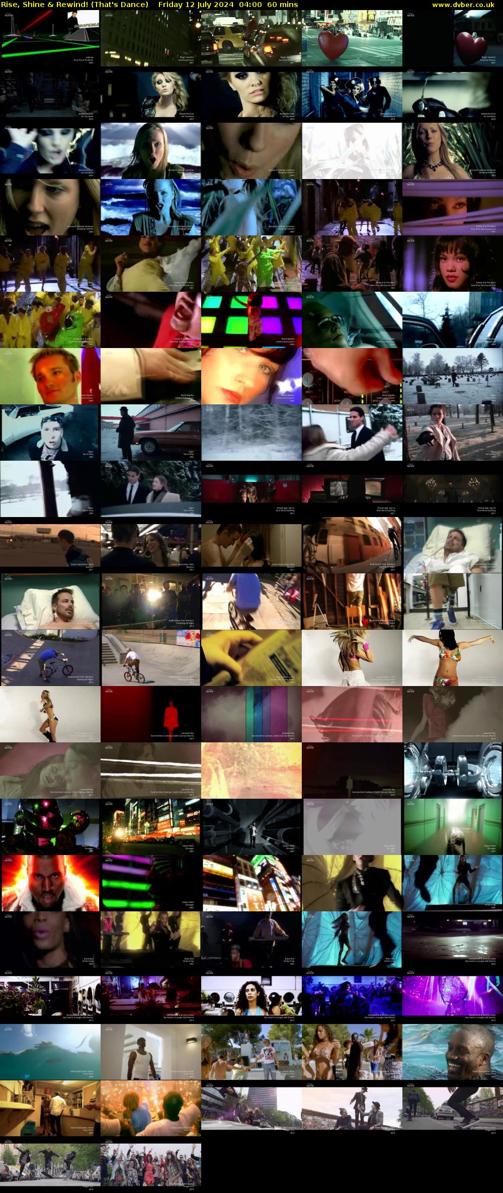 Rise, Shine & Rewind! (That's Dance) Friday 12 July 2024 04:00 - 05:00