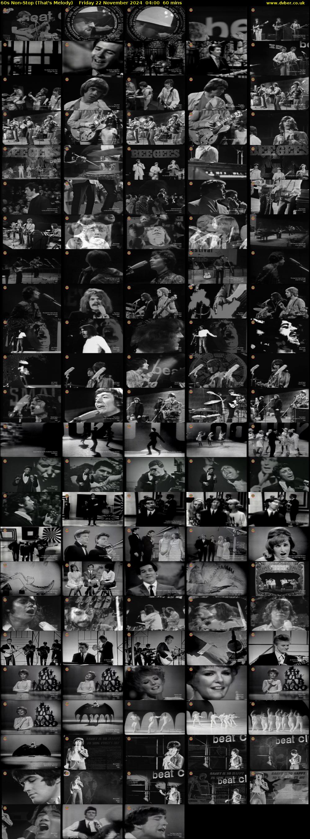 60s Non-Stop (That's Melody) Friday 22 November 2024 04:00 - 05:00