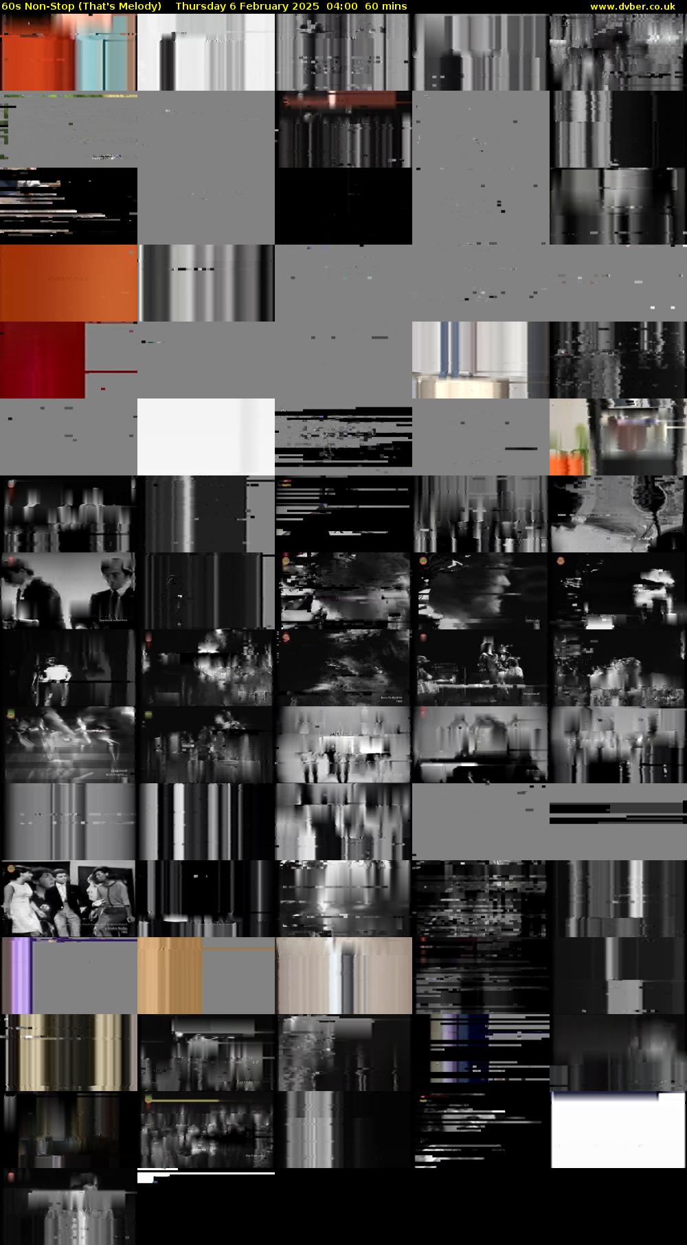 60s Non-Stop (That's Melody) Thursday 6 February 2025 04:00 - 05:00