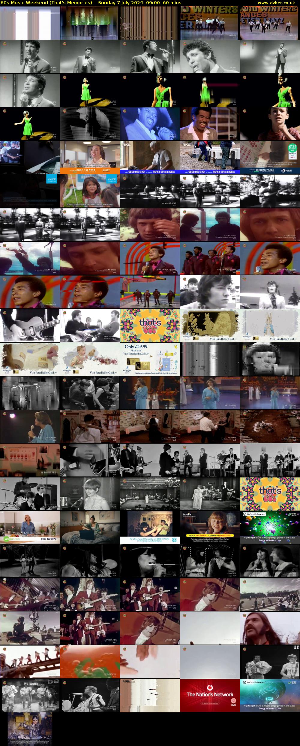 60s Music Weekend (That's Memories) Sunday 7 July 2024 09:00 - 10:00