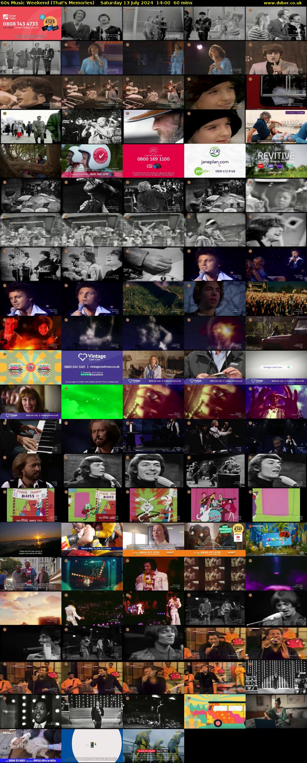 60s Music Weekend (That's Memories) Saturday 13 July 2024 14:00 - 15:00