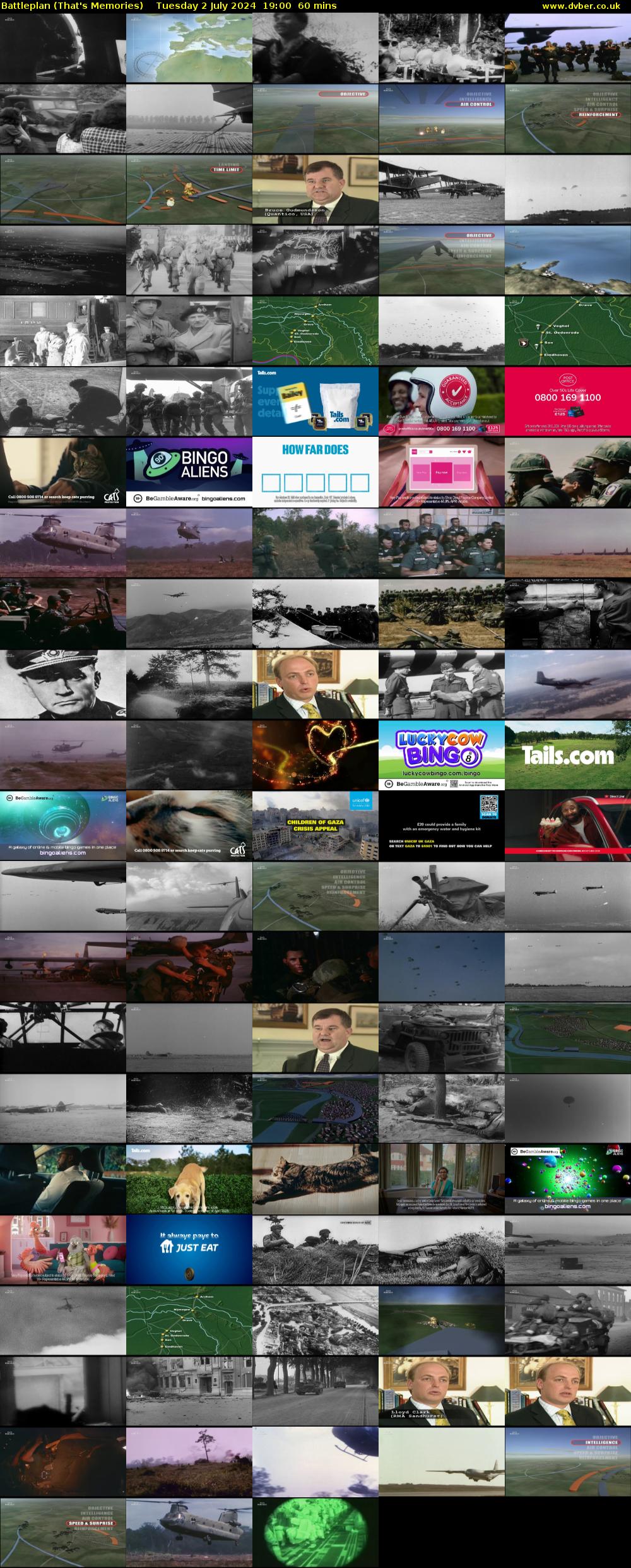 Battleplan (That's Memories) Tuesday 2 July 2024 19:00 - 20:00