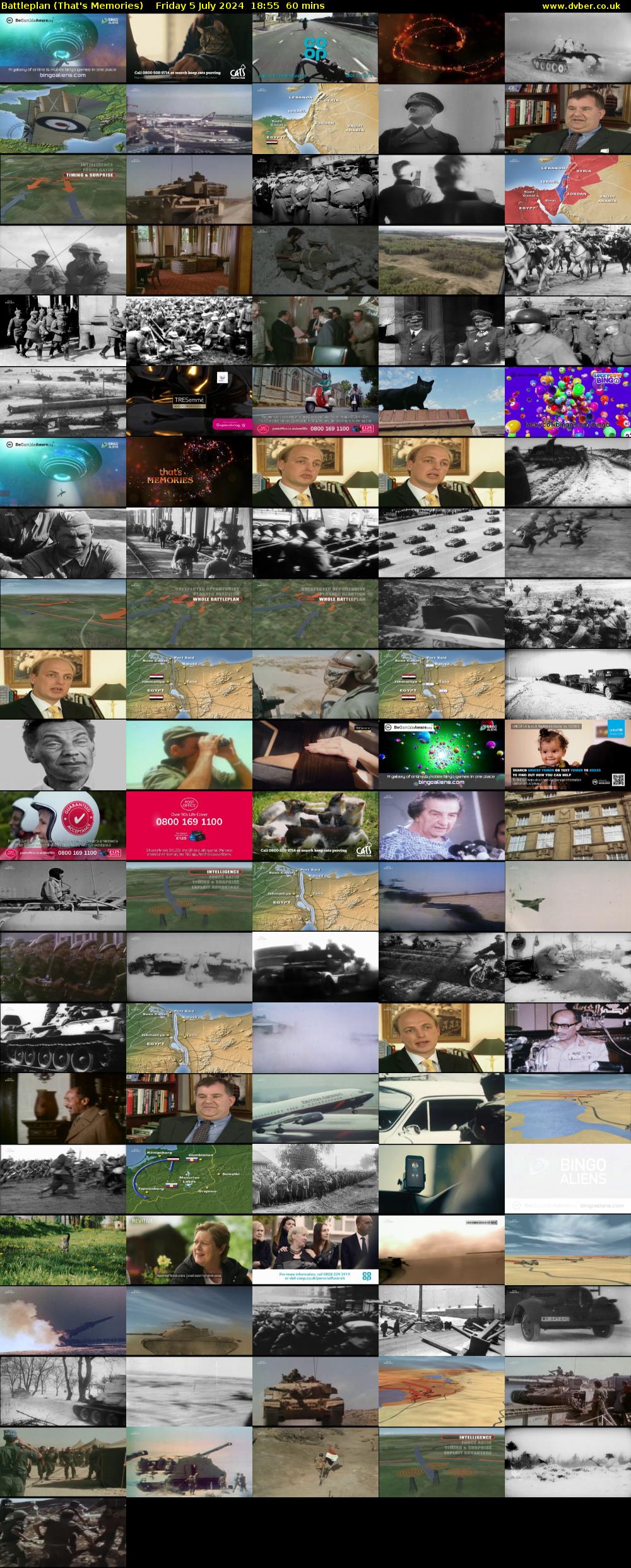 Battleplan (That's Memories) Friday 5 July 2024 18:55 - 19:55