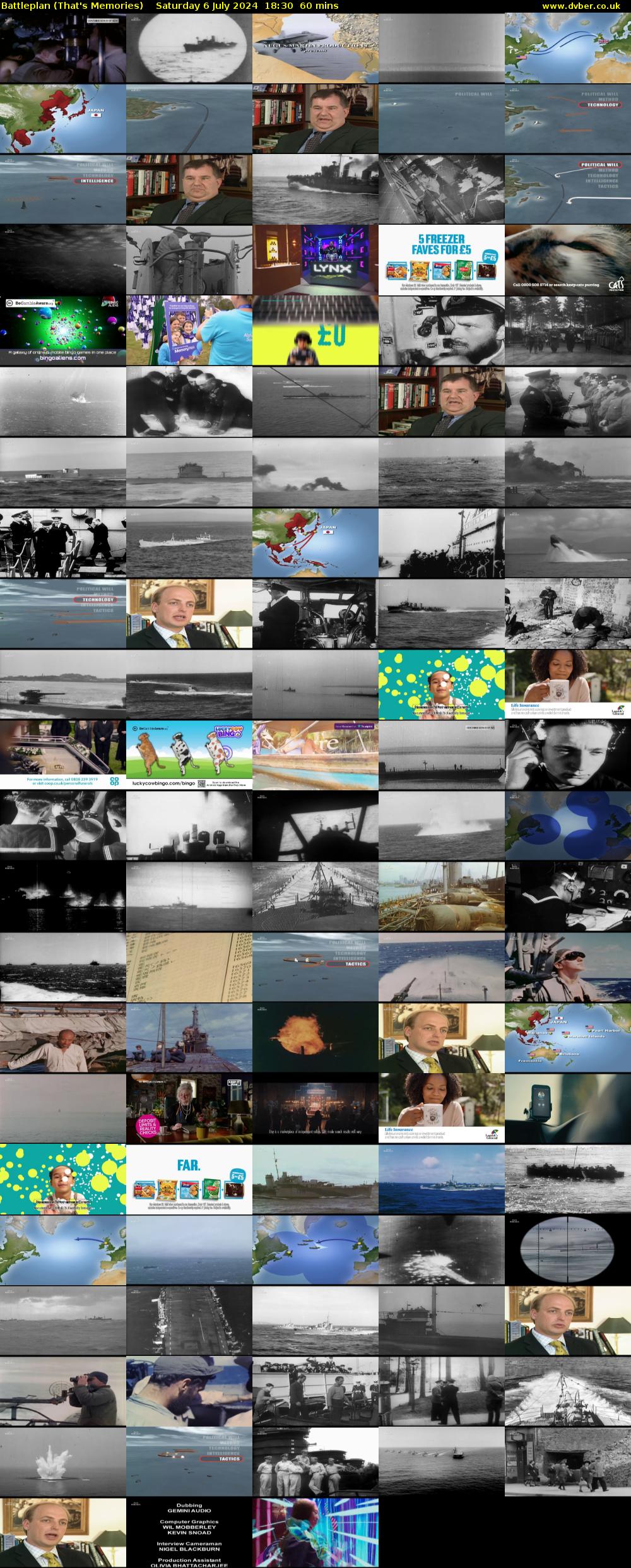 Battleplan (That's Memories) Saturday 6 July 2024 18:30 - 19:30