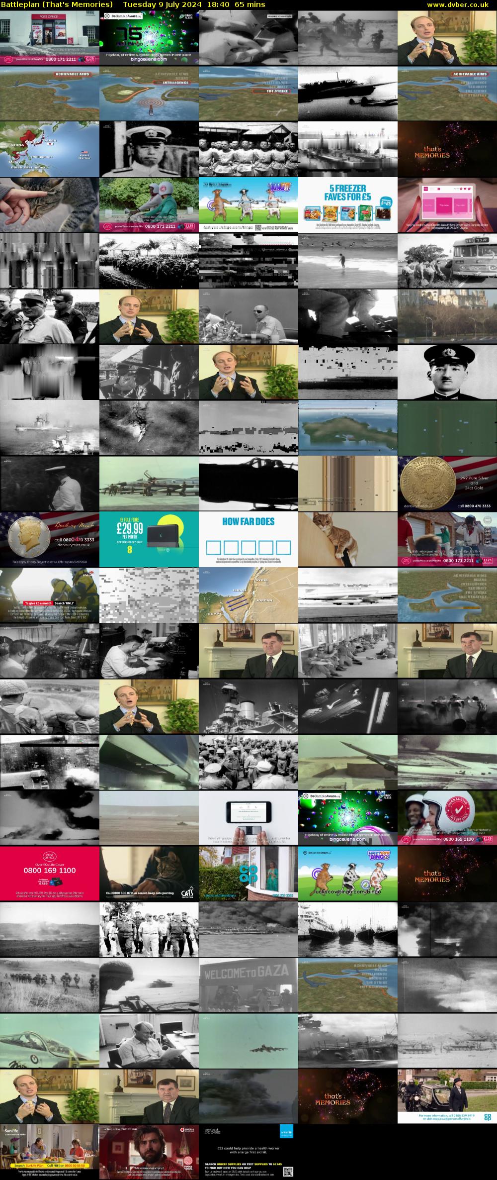 Battleplan (That's Memories) Tuesday 9 July 2024 18:40 - 19:45