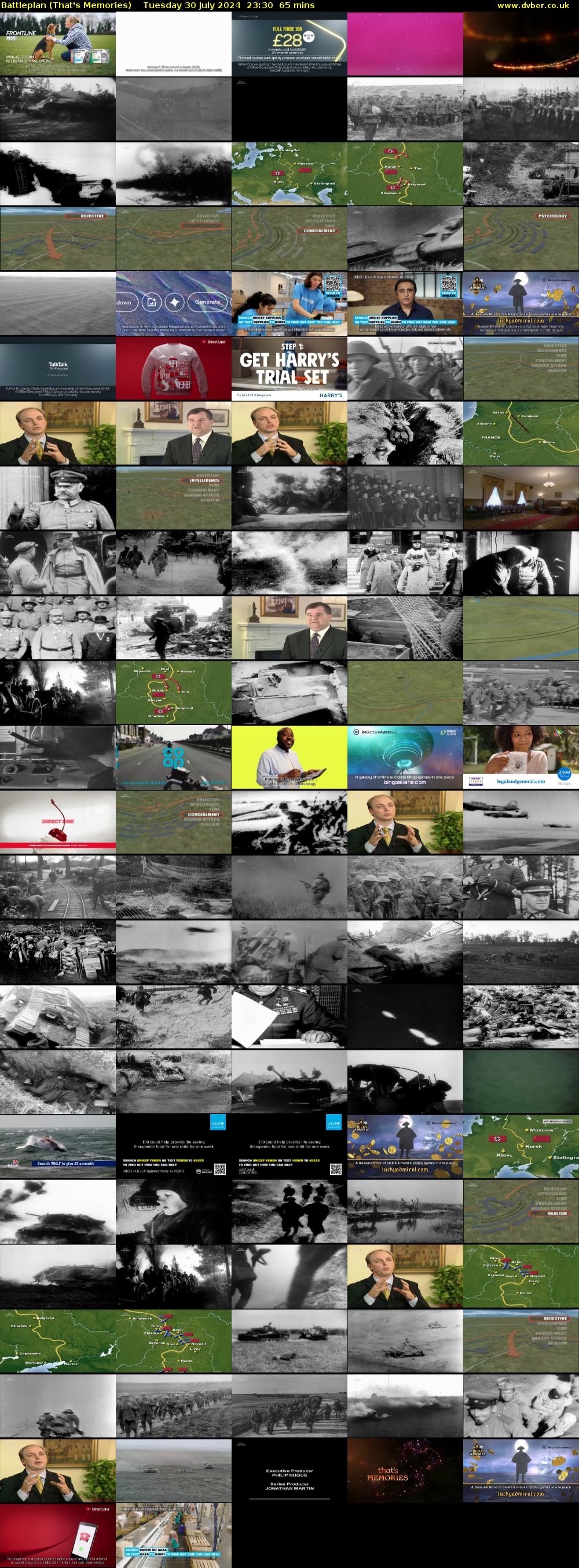 Battleplan (That's Memories) Tuesday 30 July 2024 23:30 - 00:35