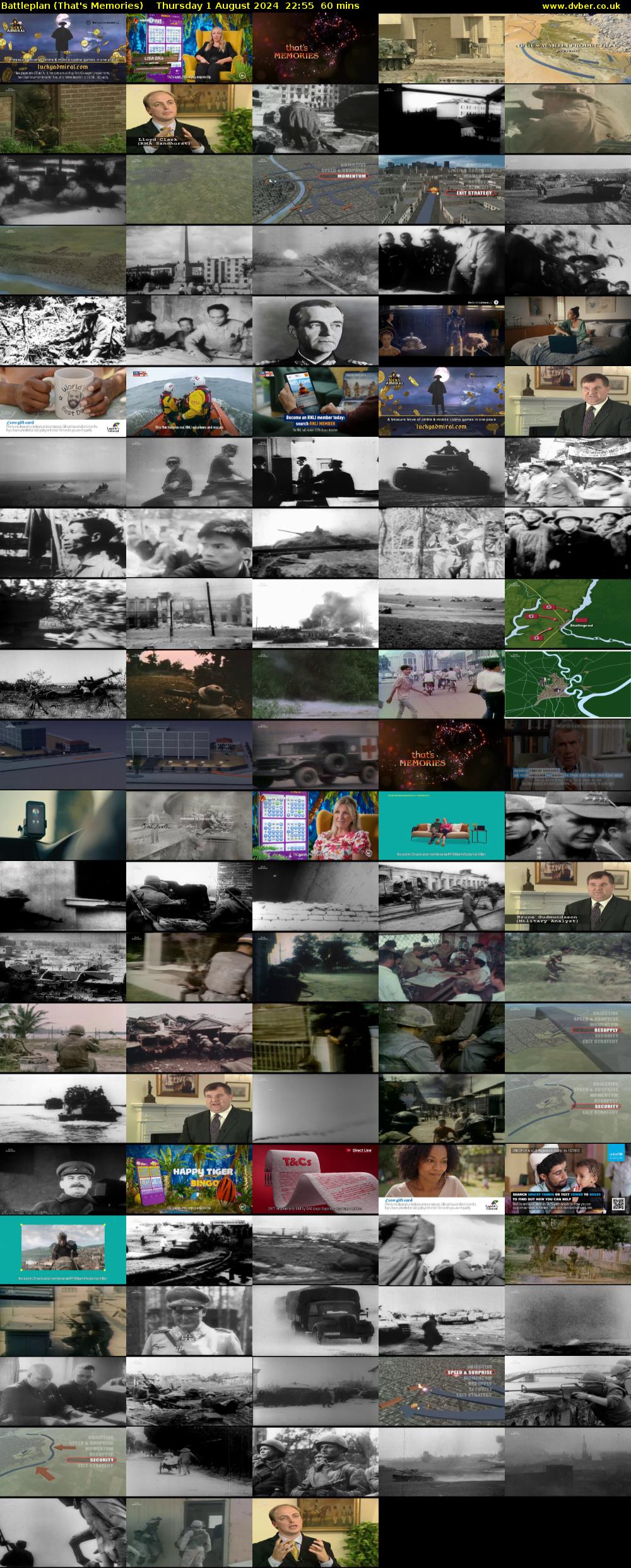 Battleplan (That's Memories) Thursday 1 August 2024 22:55 - 23:55