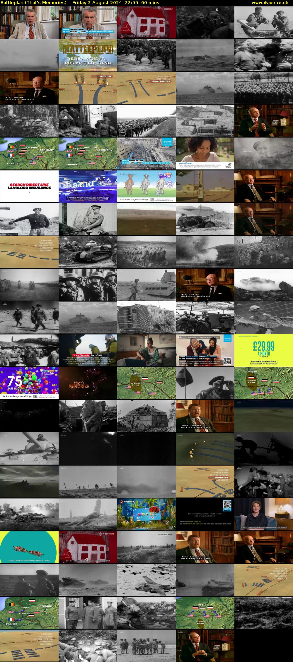 Battleplan (That's Memories) Friday 2 August 2024 22:55 - 23:55