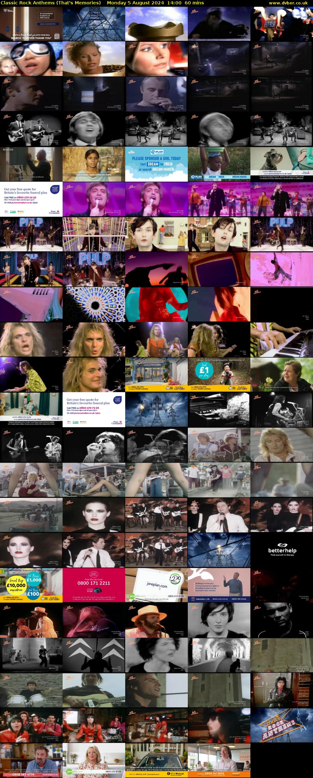 Classic Rock Anthems (That's Memories) Monday 5 August 2024 14:00 - 15:00