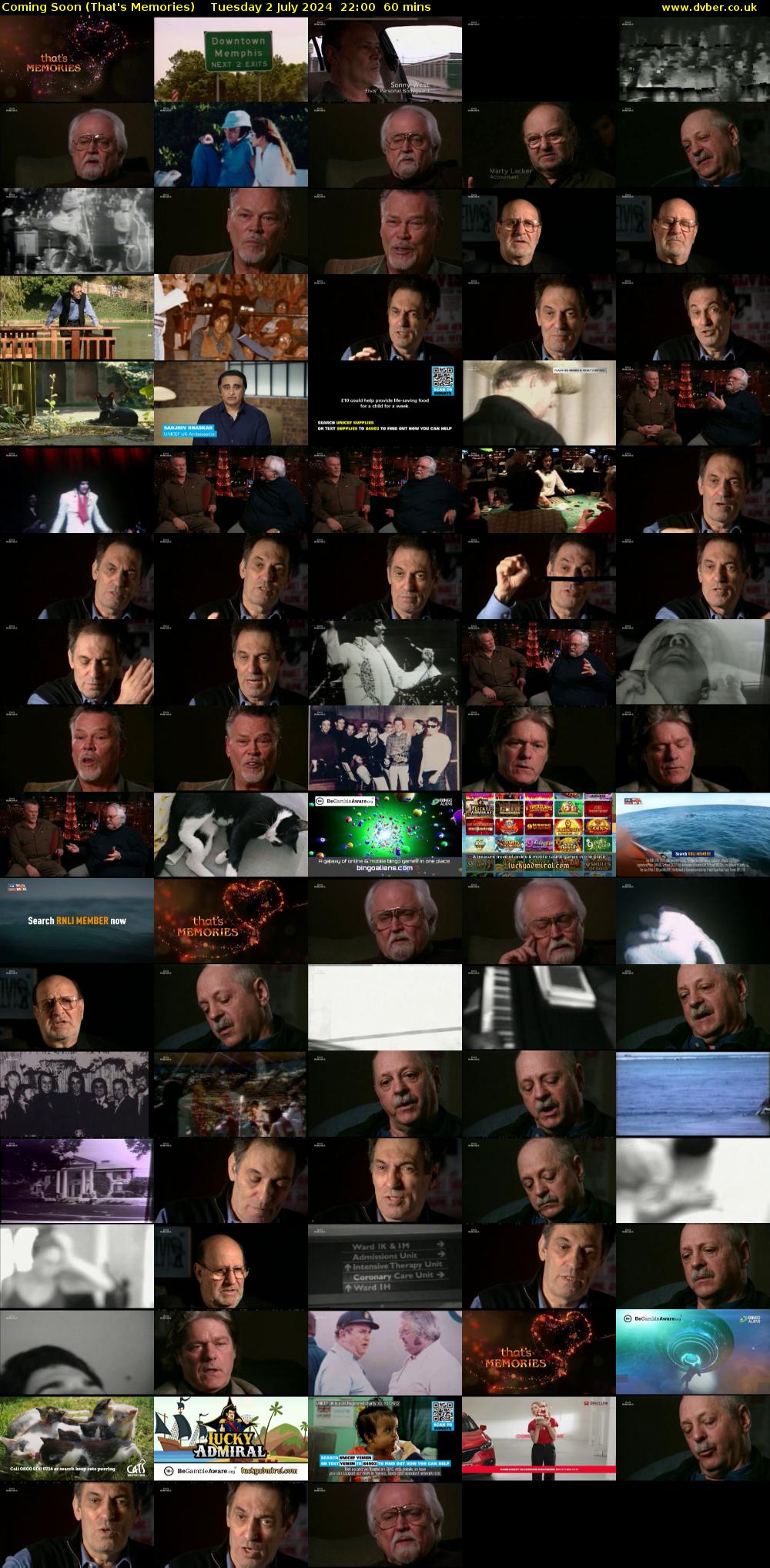 Coming Soon (That's Memories) Tuesday 2 July 2024 22:00 - 23:00