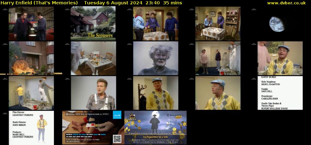 Harry Enfield (That's Memories) Tuesday 6 August 2024 23:40 - 00:15