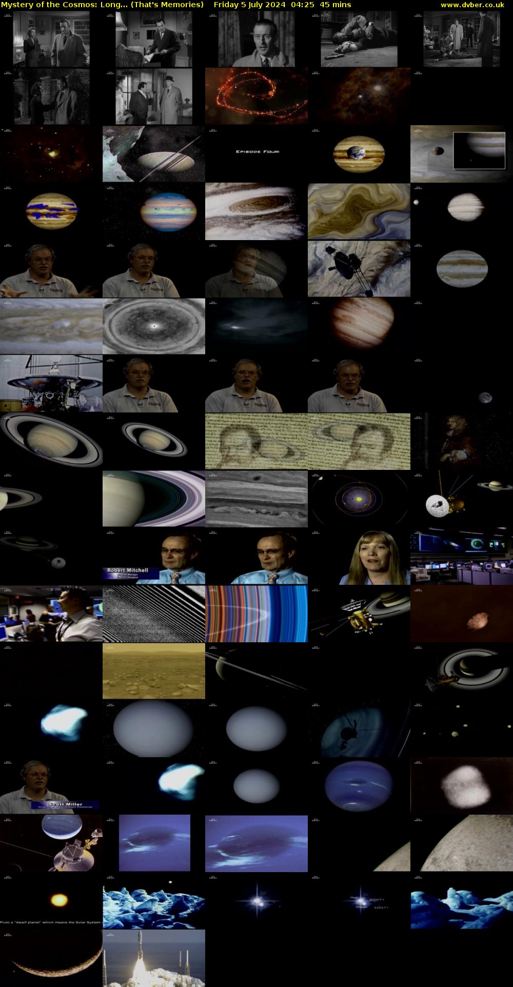 Mystery of the Cosmos: Long... (That's Memories) Friday 5 July 2024 04:25 - 05:10