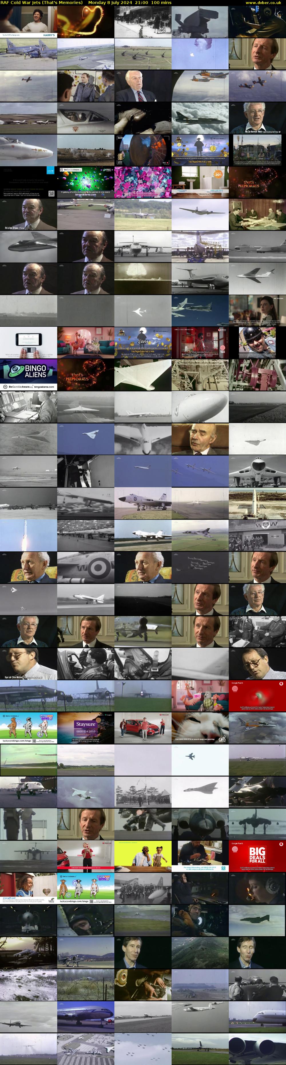 RAF Cold War Jets (That's Memories) Monday 8 July 2024 21:00 - 22:40