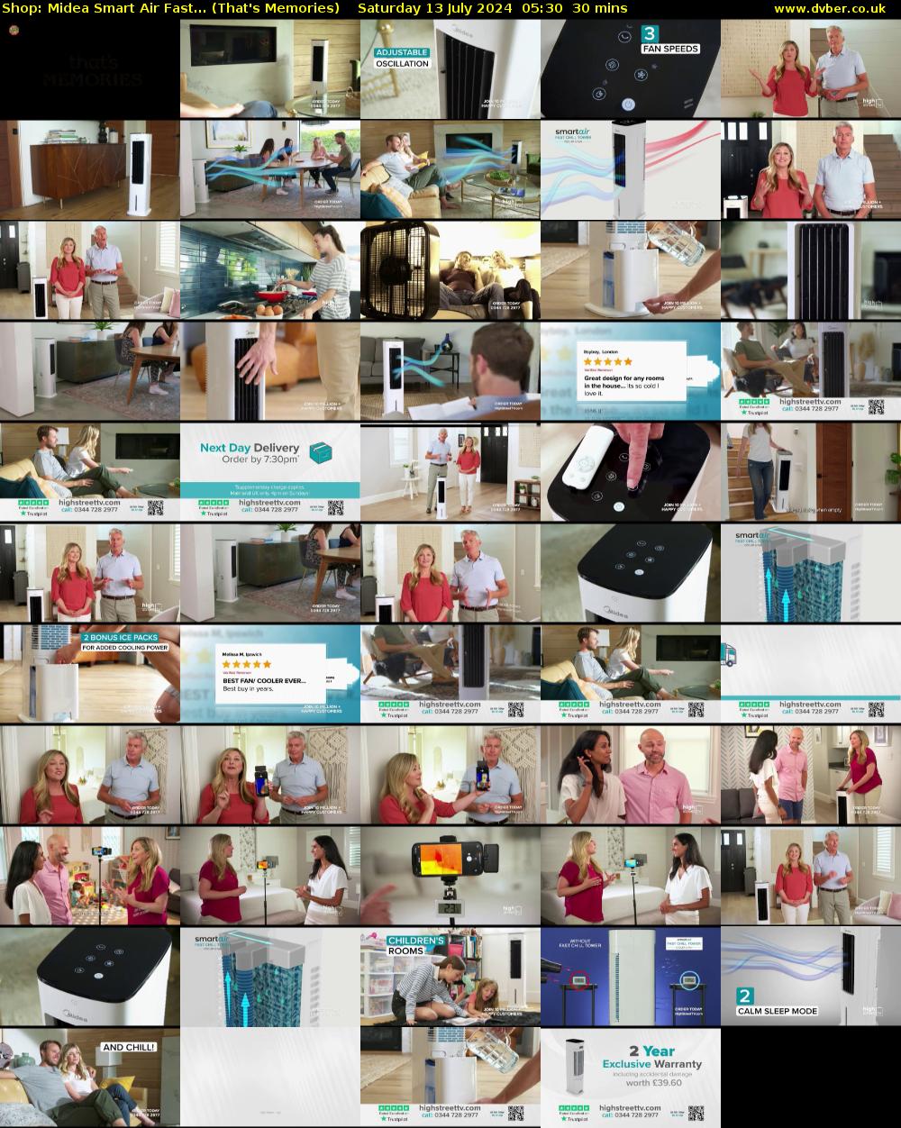 Shop: Midea Smart Air Fast... (That's Memories) Saturday 13 July 2024 05:30 - 06:00