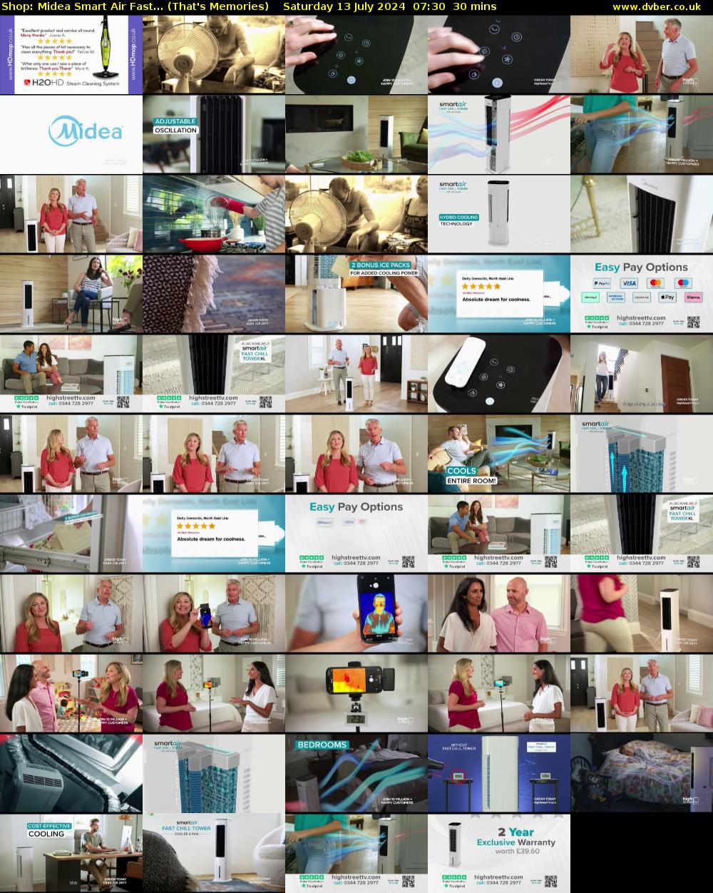 Shop: Midea Smart Air Fast... (That's Memories) Saturday 13 July 2024 07:30 - 08:00
