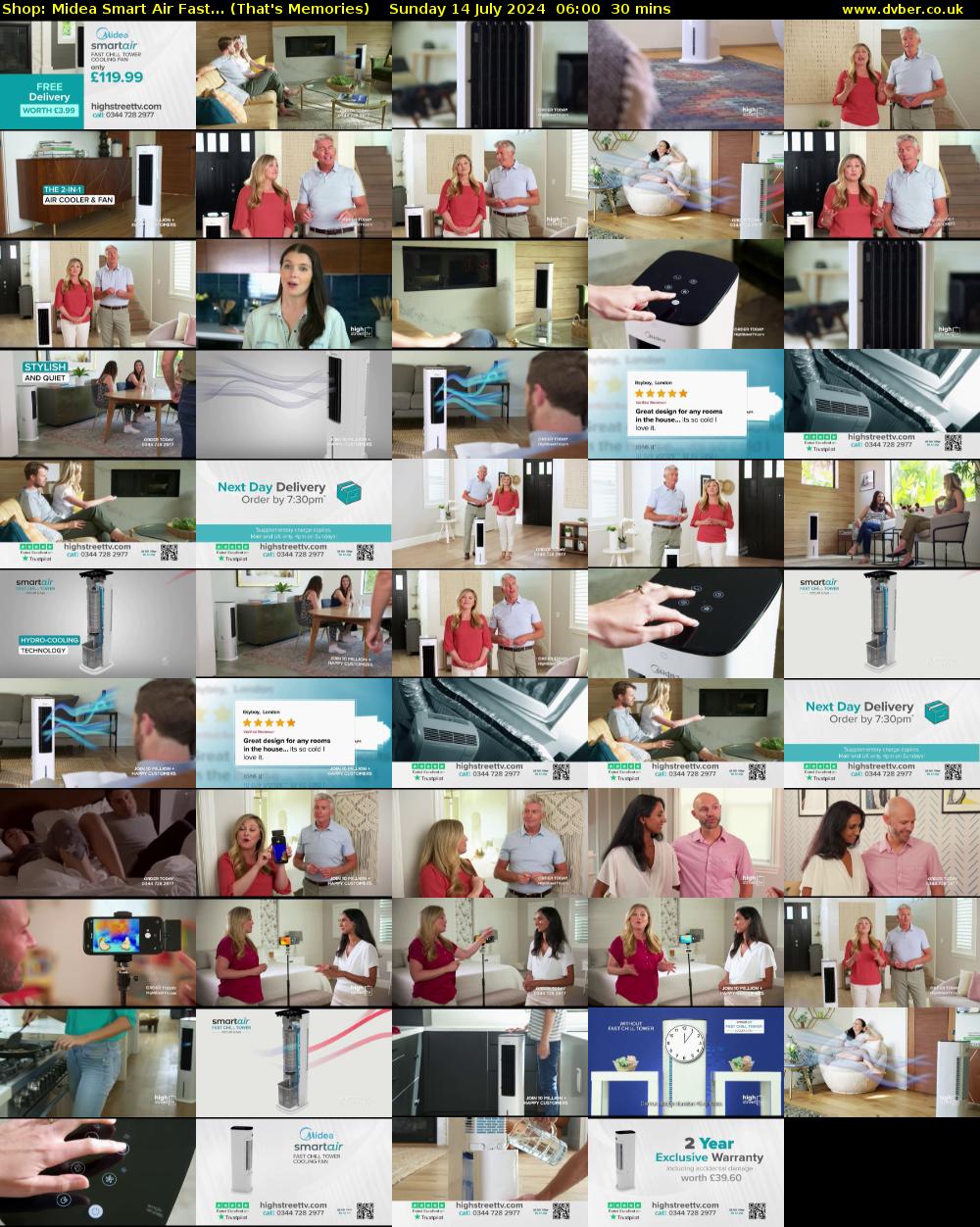 Shop: Midea Smart Air Fast... (That's Memories) Sunday 14 July 2024 06:00 - 06:30