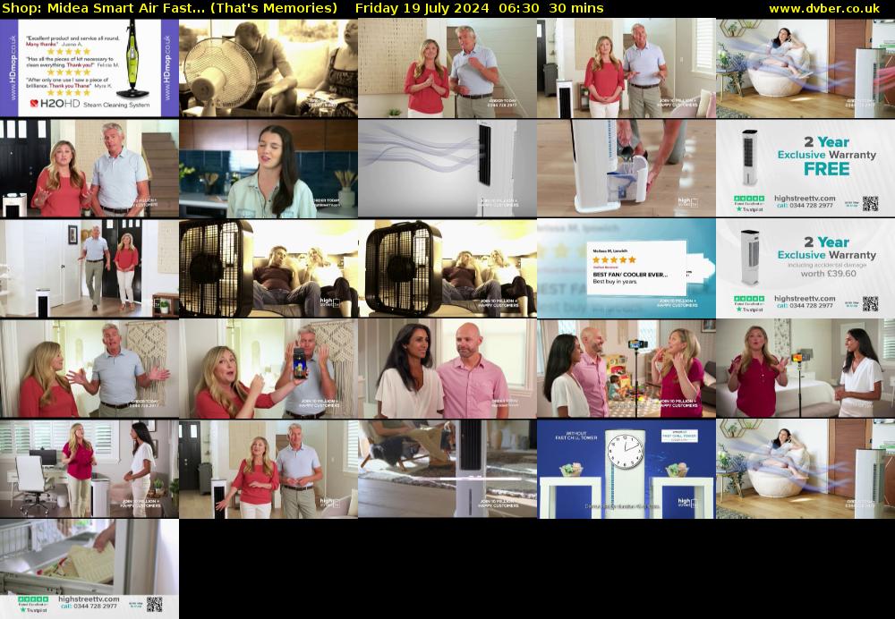 Shop: Midea Smart Air Fast... (That's Memories) Friday 19 July 2024 06:30 - 07:00