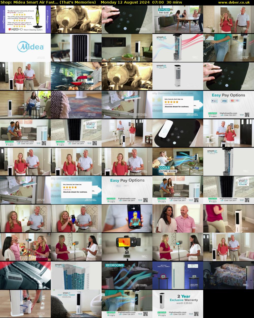 Shop: Midea Smart Air Fast... (That's Memories) Monday 12 August 2024 07:00 - 07:30