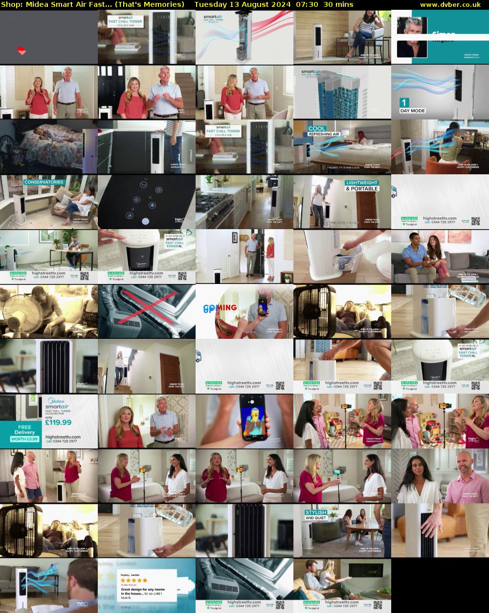 Shop: Midea Smart Air Fast... (That's Memories) Tuesday 13 August 2024 07:30 - 08:00