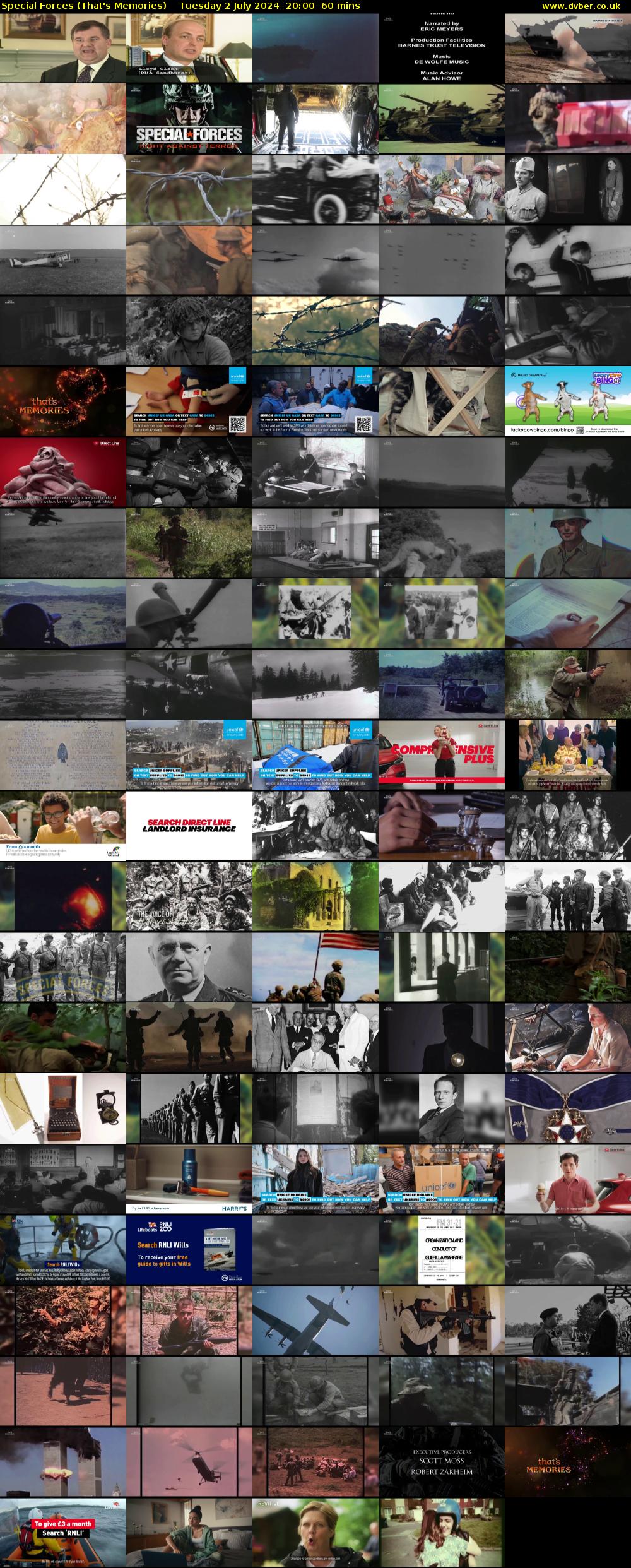 Special Forces (That's Memories) Tuesday 2 July 2024 20:00 - 21:00