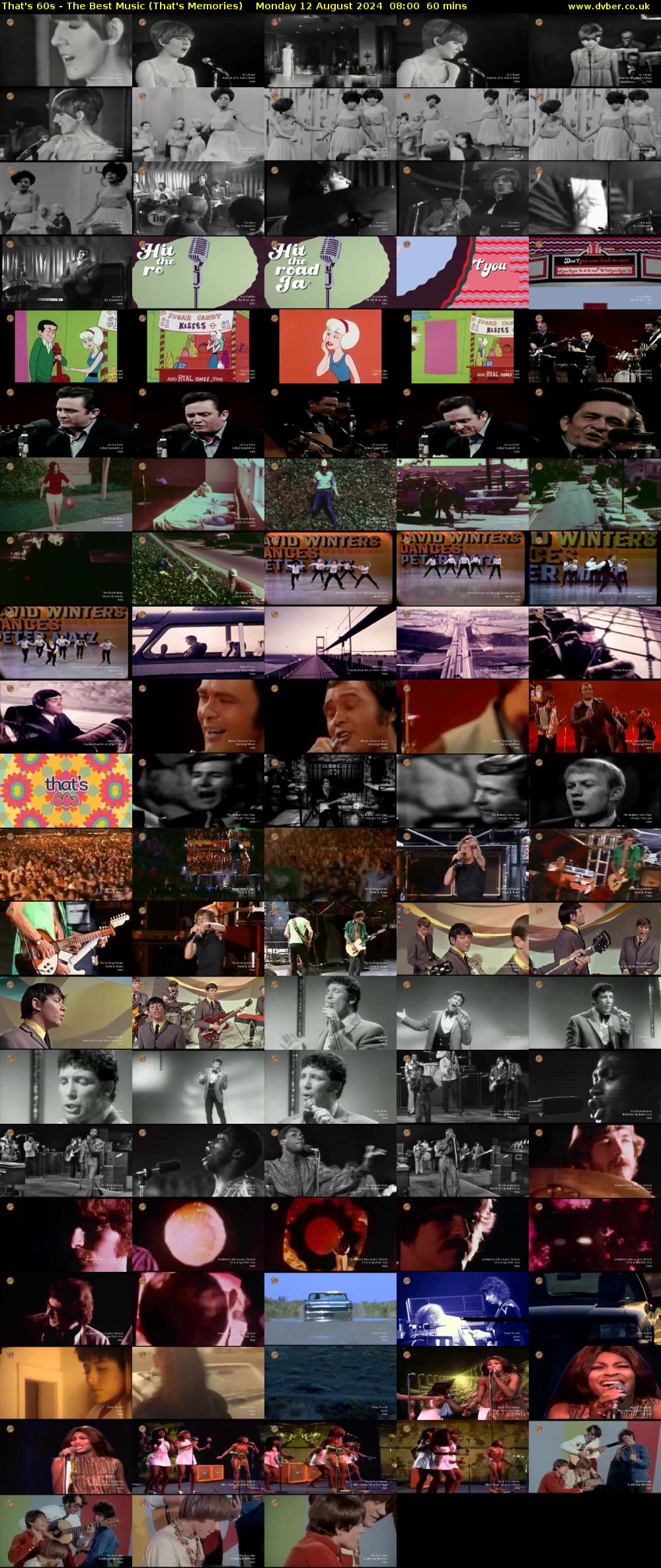 That's 60s - The Best Music (That's Memories) Monday 12 August 2024 08:00 - 09:00