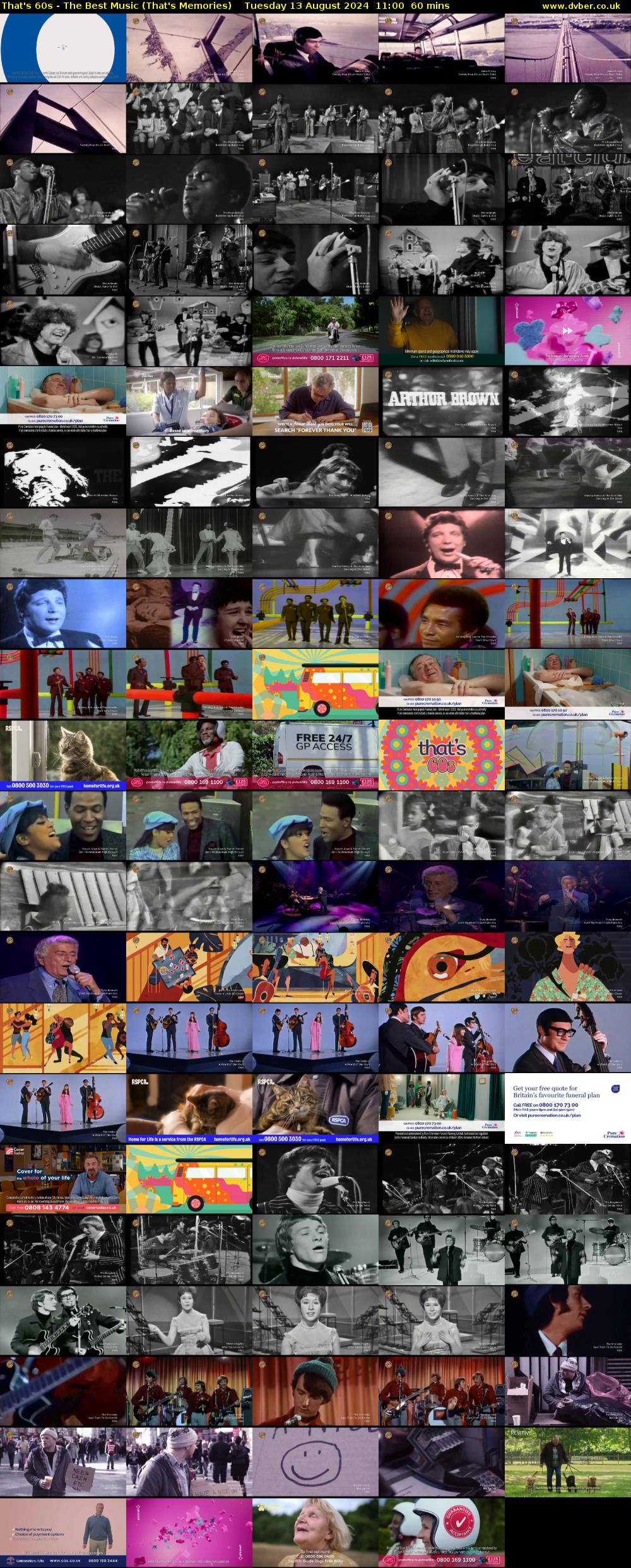 That's 60s - The Best Music (That's Memories) Tuesday 13 August 2024 11:00 - 12:00