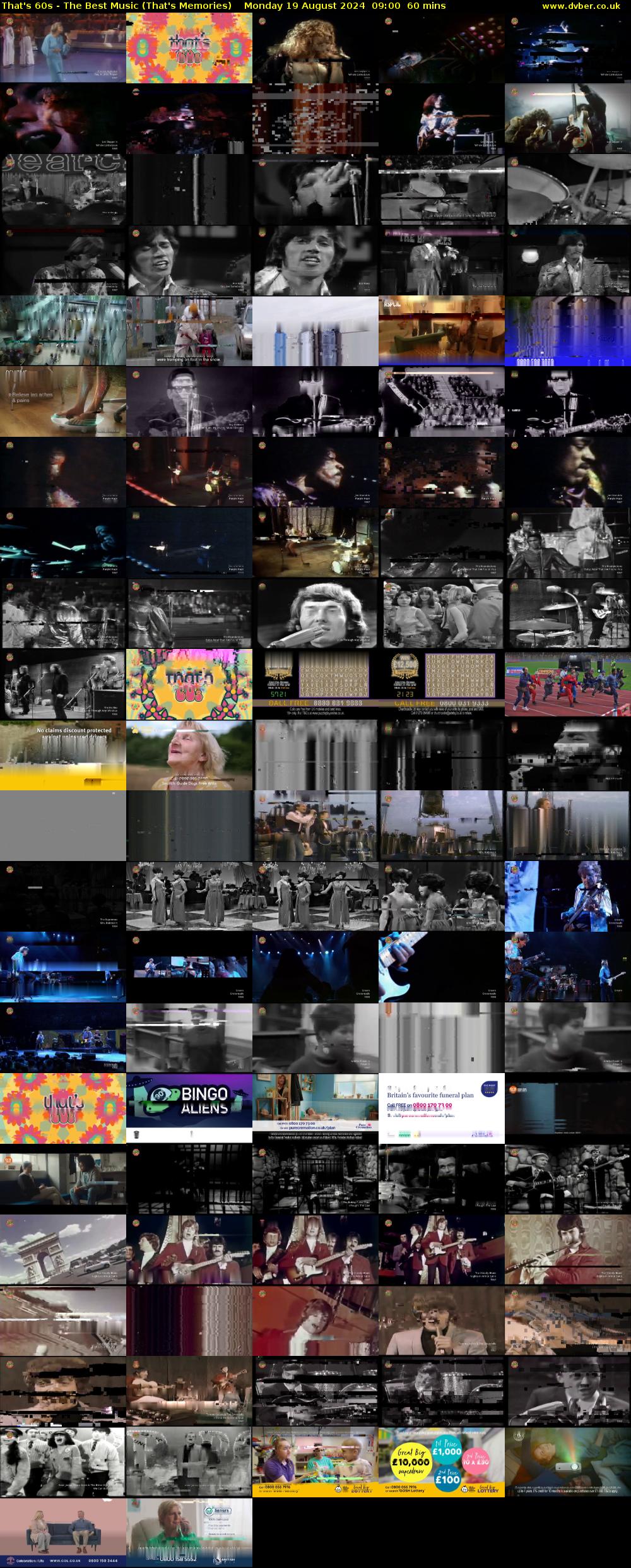That's 60s - The Best Music (That's Memories) Monday 19 August 2024 09:00 - 10:00
