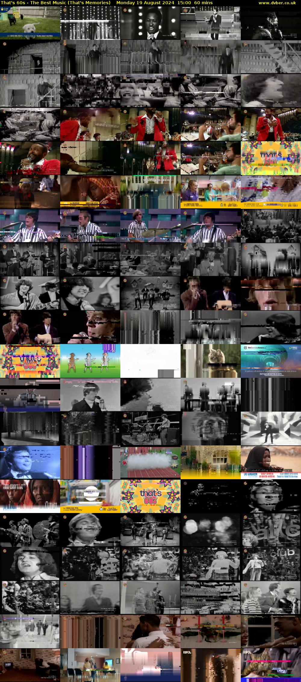 That's 60s - The Best Music (That's Memories) Monday 19 August 2024 15:00 - 16:00