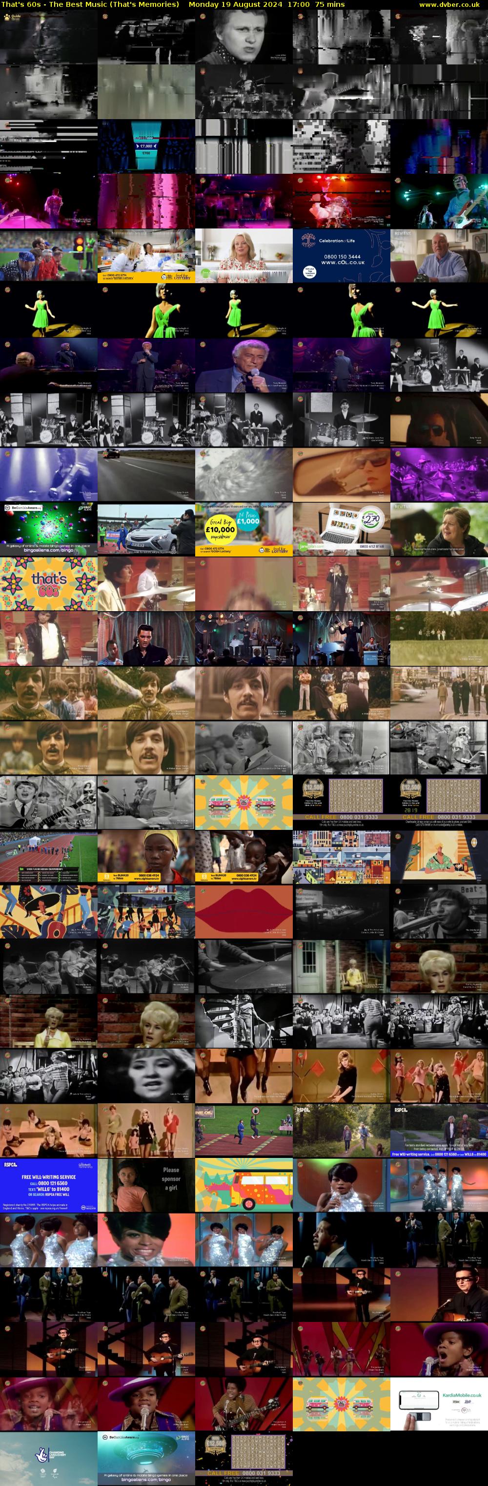 That's 60s - The Best Music (That's Memories) Monday 19 August 2024 17:00 - 18:15