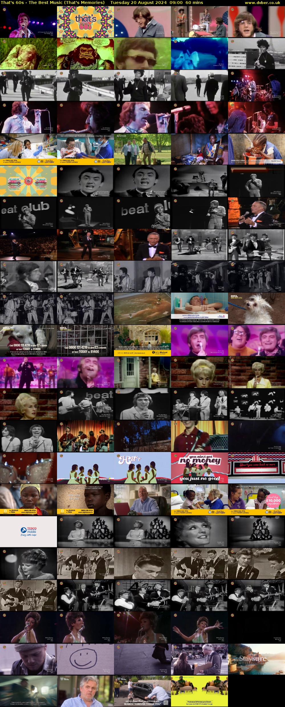 That's 60s - The Best Music (That's Memories) Tuesday 20 August 2024 09:00 - 10:00