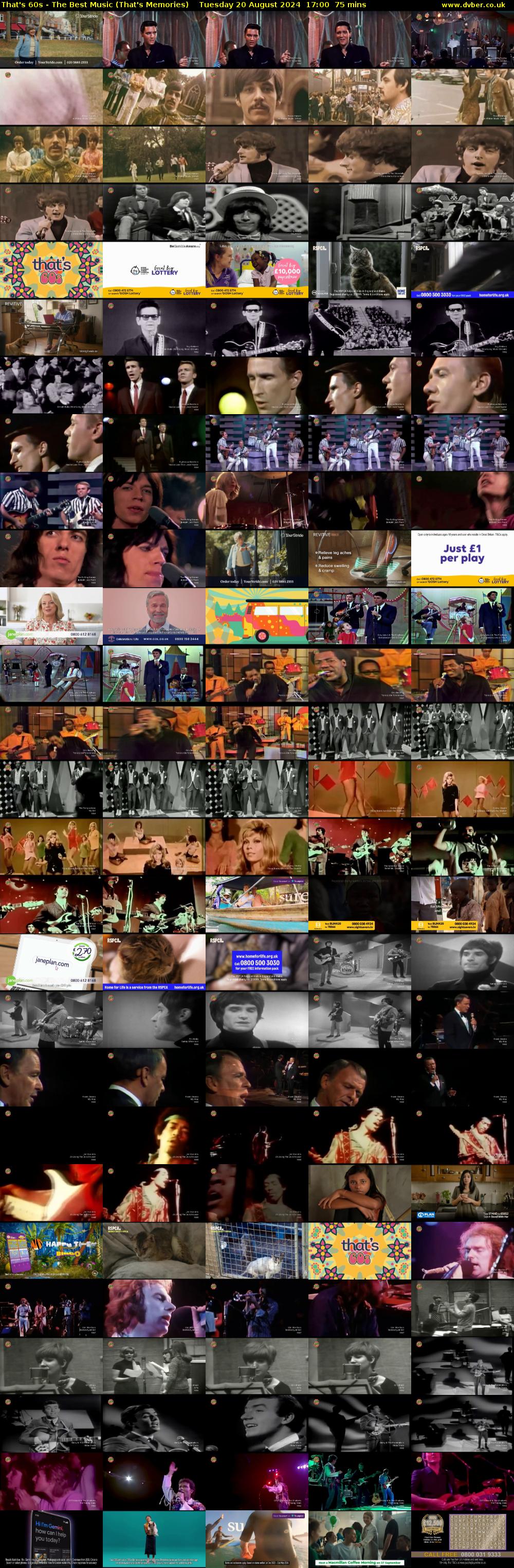 That's 60s - The Best Music (That's Memories) Tuesday 20 August 2024 17:00 - 18:15