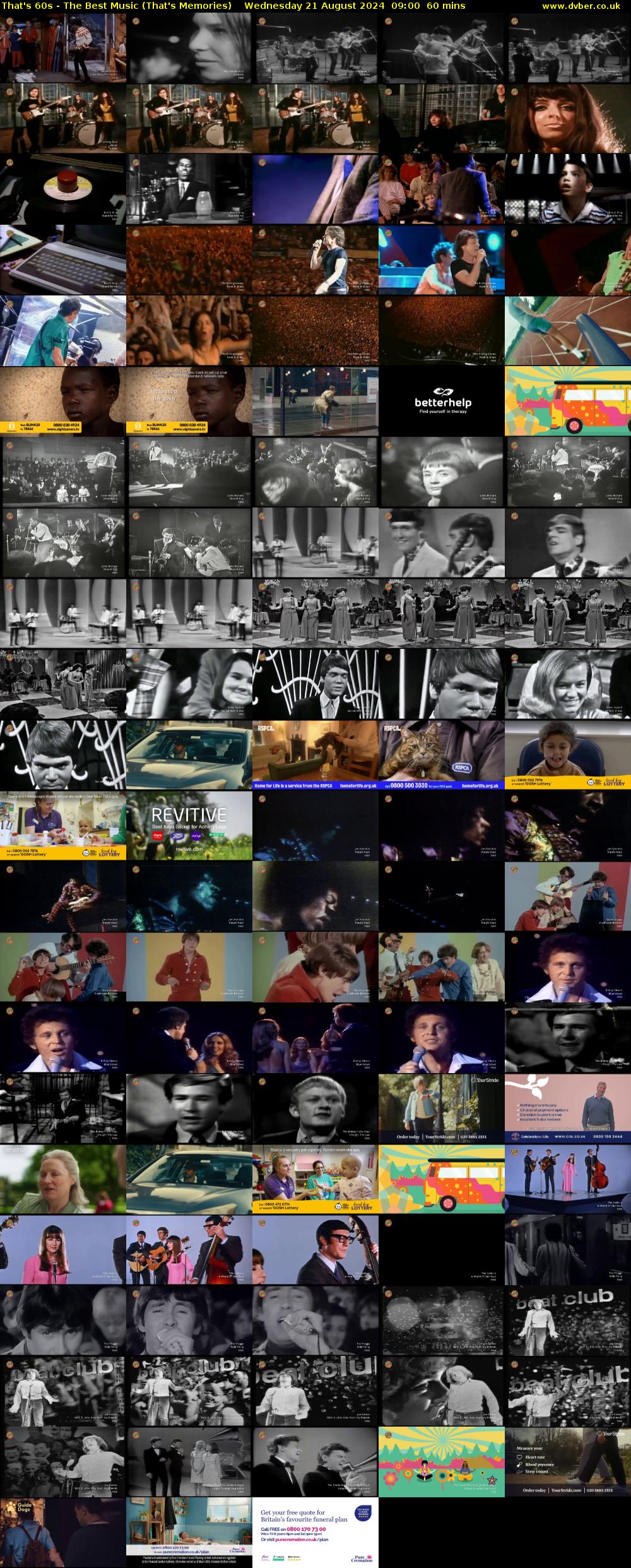 That's 60s - The Best Music (That's Memories) Wednesday 21 August 2024 09:00 - 10:00