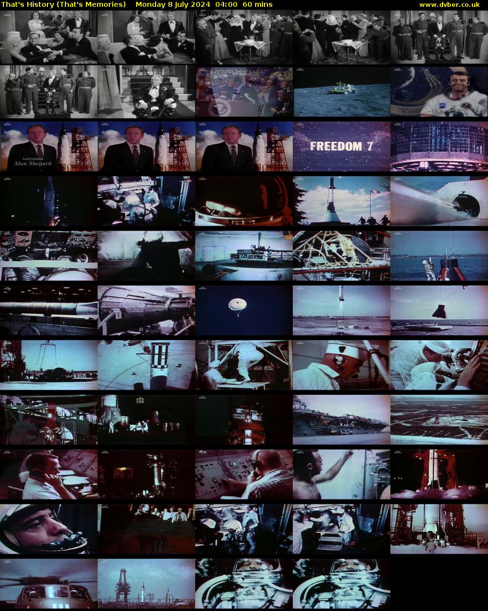 That's History (That's Memories) Monday 8 July 2024 04:00 - 05:00