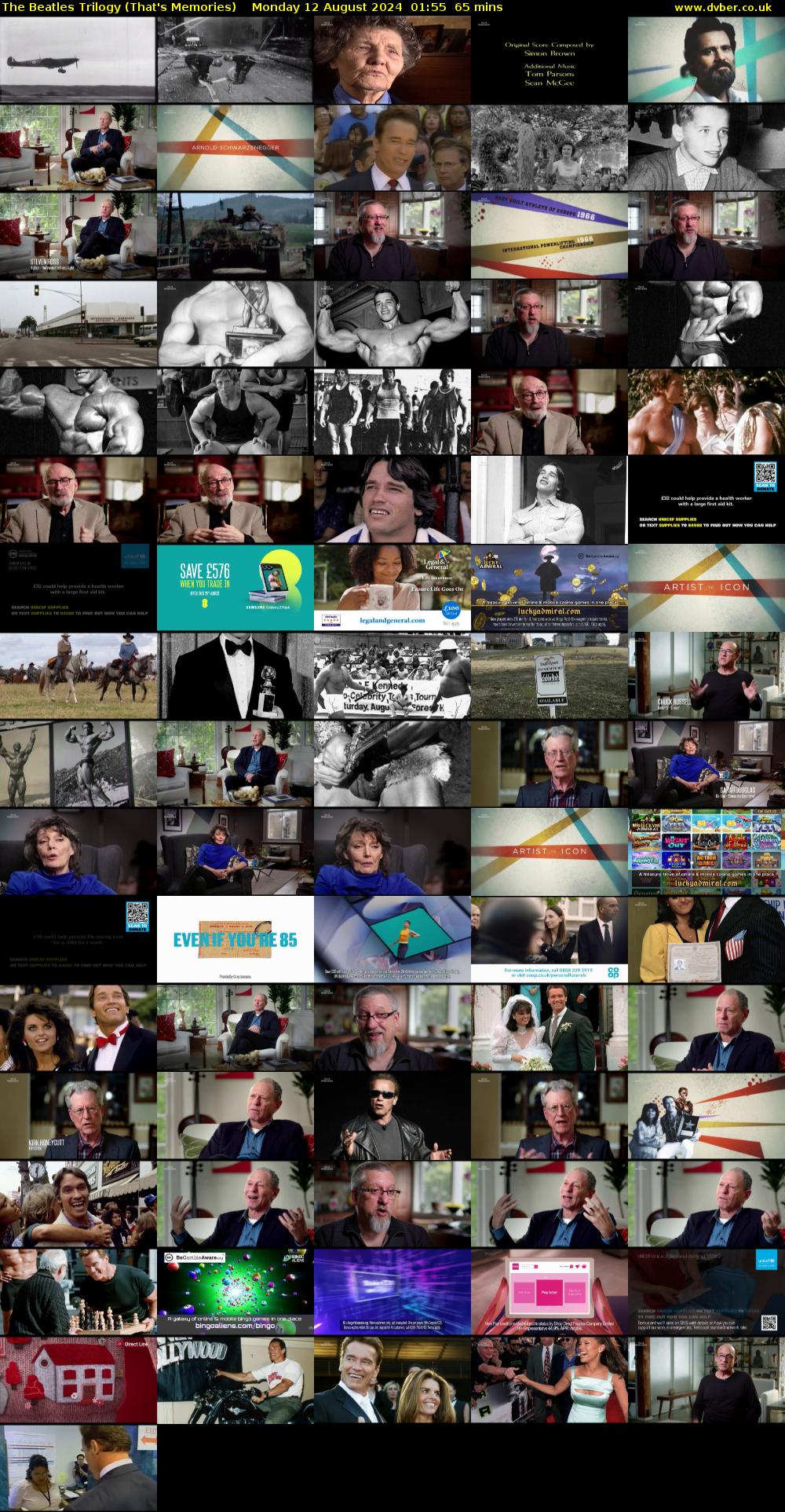 The Beatles Trilogy (That's Memories) Monday 12 August 2024 01:55 - 03:00