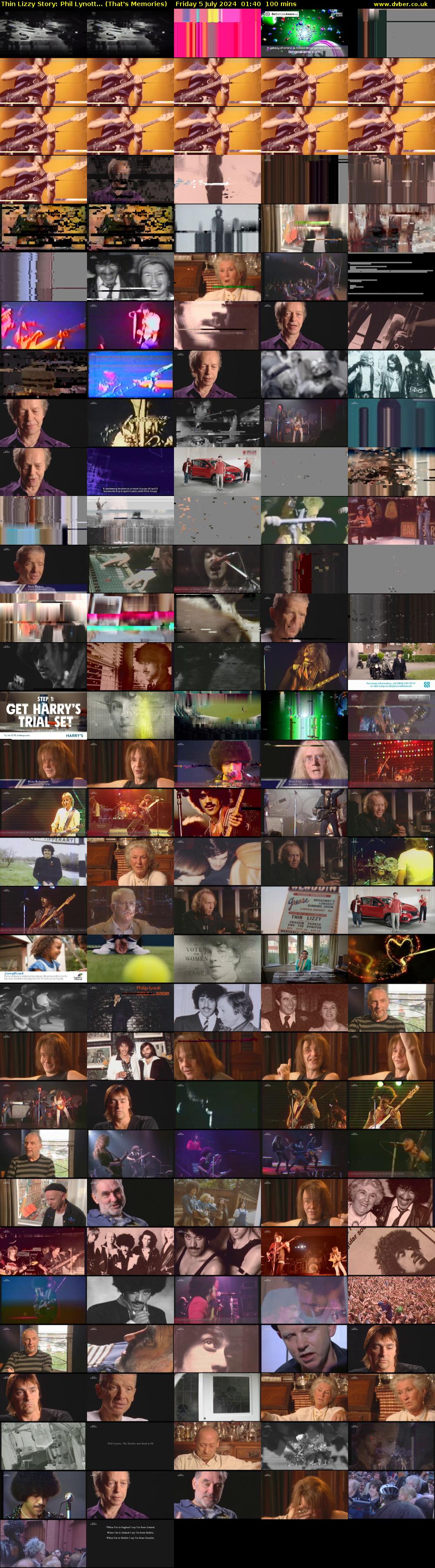 Thin Lizzy Story: Phil Lynott... (That's Memories) Friday 5 July 2024 01:40 - 03:20