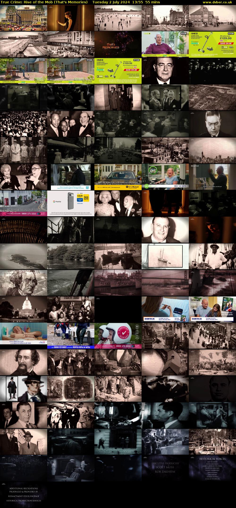 True Crime: Rise of the Mob (That's Memories) Tuesday 2 July 2024 13:55 - 14:50