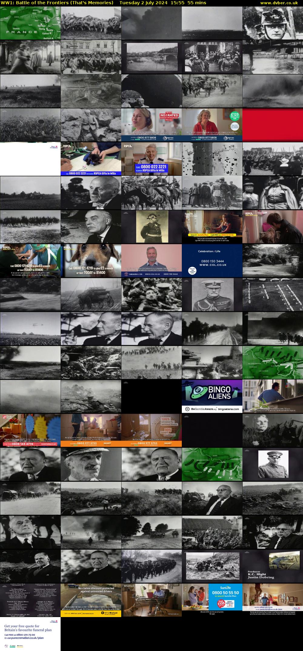 WW1: Battle of the Frontiers (That's Memories) Tuesday 2 July 2024 15:55 - 16:50
