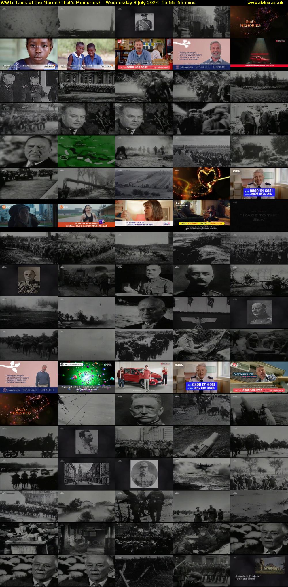WW1: Taxis of the Marne (That's Memories) Wednesday 3 July 2024 15:55 - 16:50
