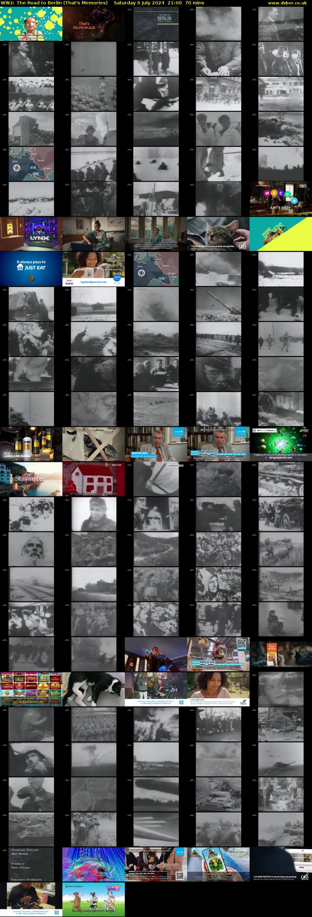WW2: The Road to Berlin (That's Memories) Saturday 6 July 2024 21:00 - 22:10
