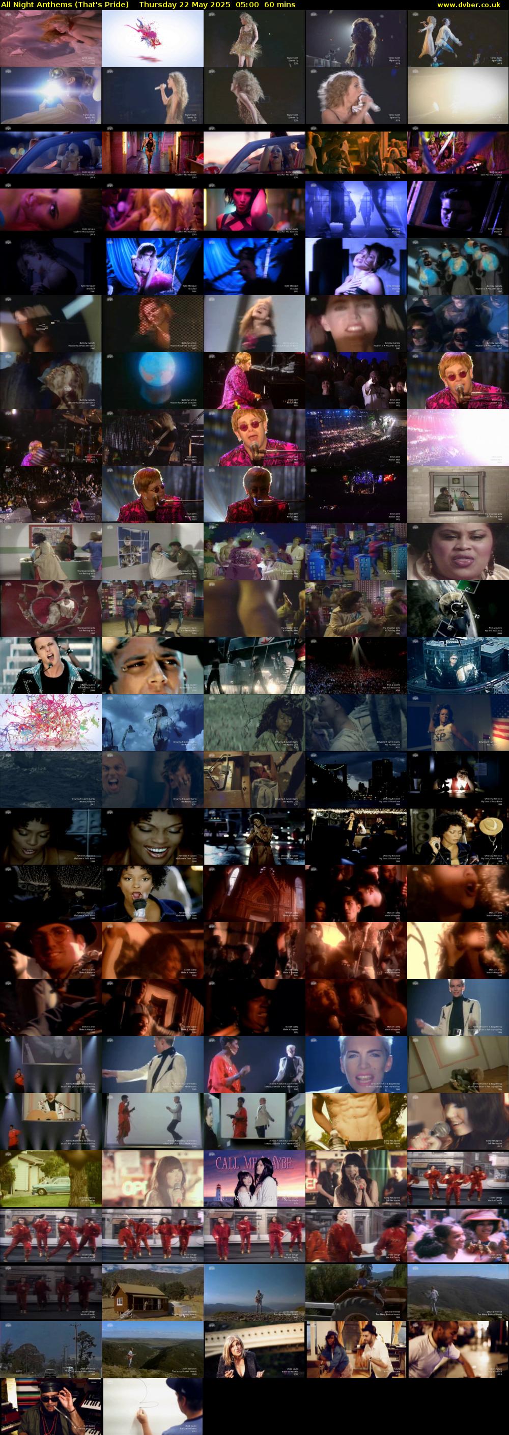 All Night Anthems (That's Pride) Thursday 22 May 2025 05:00 - 06:00