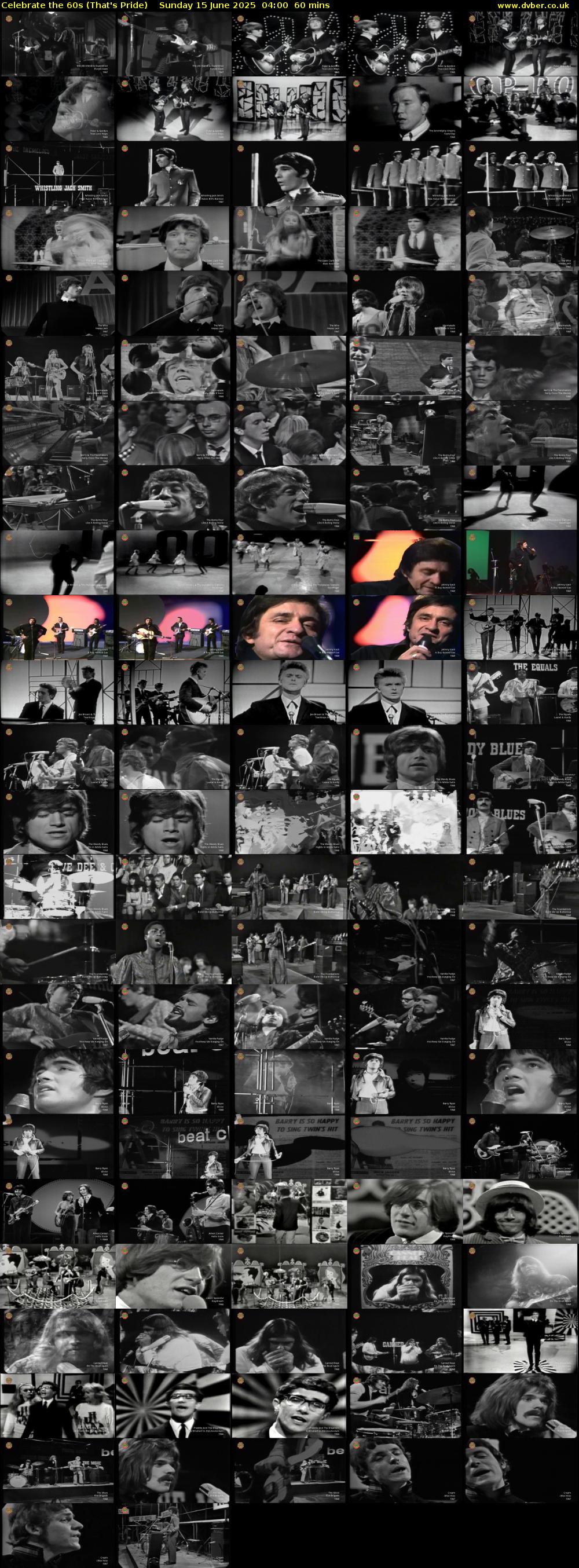 Celebrate the 60s (That's Pride) Sunday 15 June 2025 04:00 - 05:00