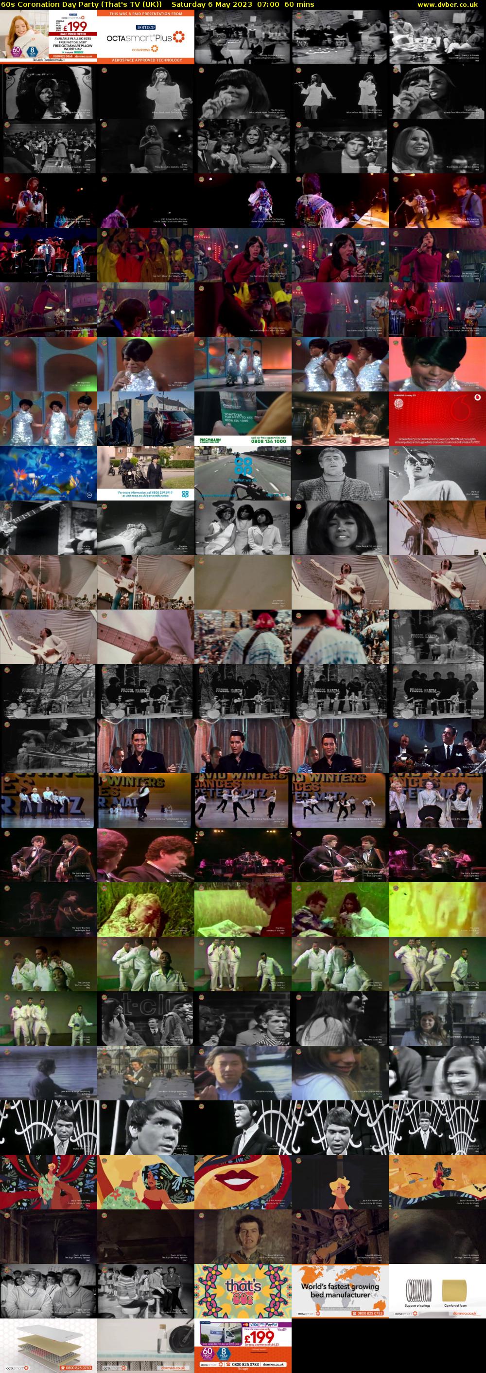 60s Coronation Day Party (That's TV (UK)) Saturday 6 May 2023 07:00 - 08:00
