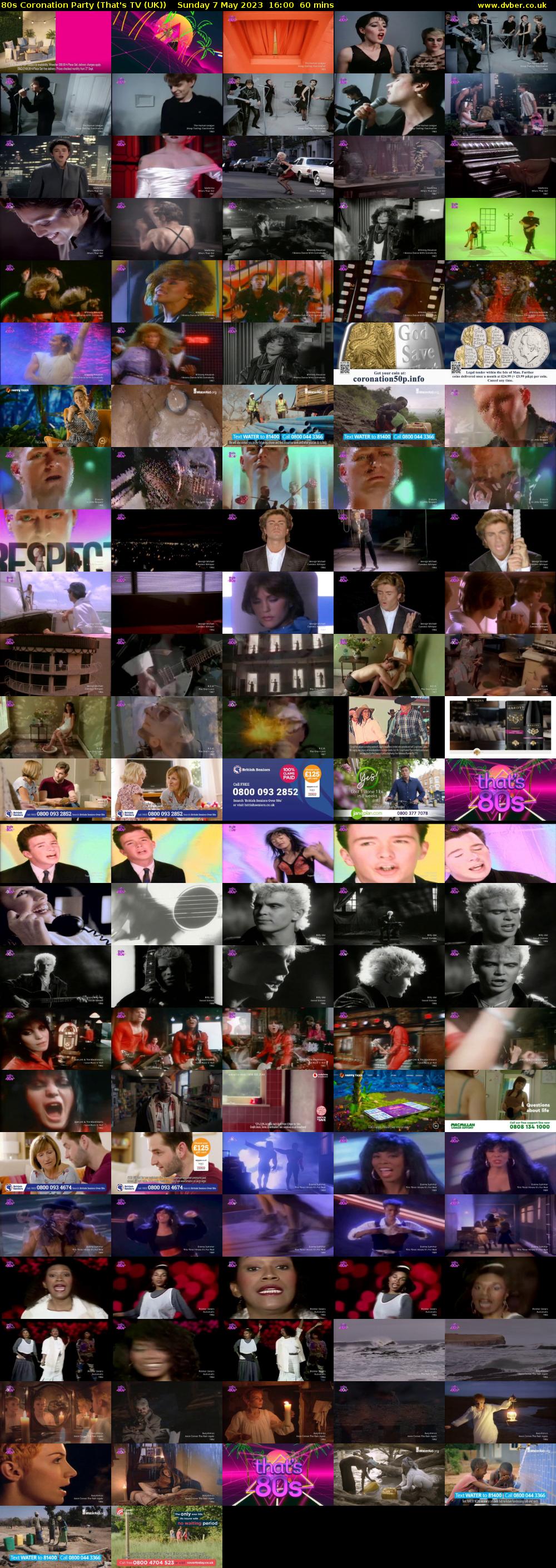 80s Coronation Party (That's TV (UK)) Sunday 7 May 2023 16:00 - 17:00